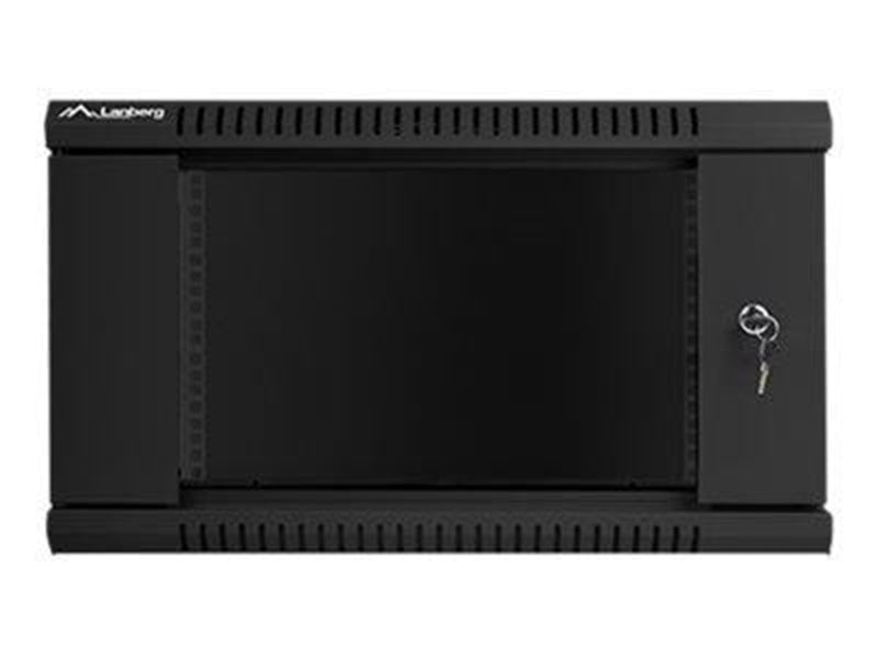 Lanberg WF01-6606-10B - 6U Wall Mount Rack Cabinet