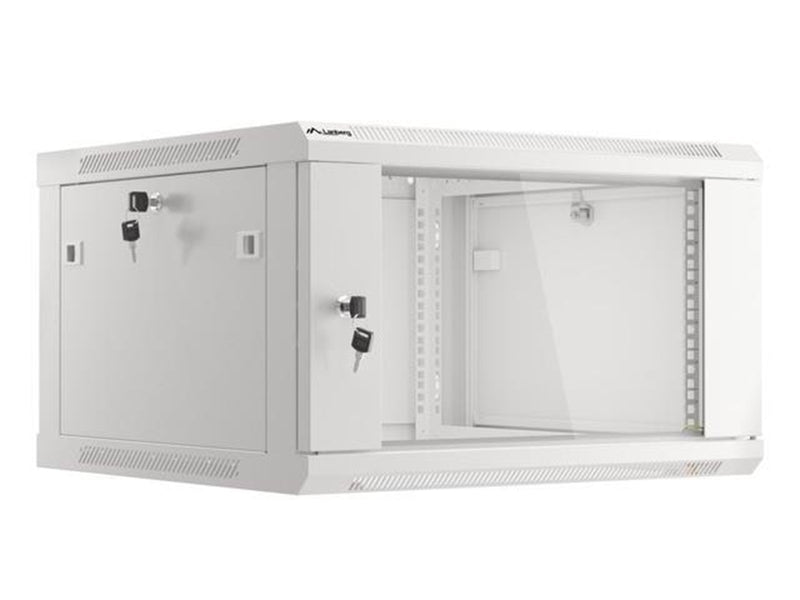 Lanberg WF01-6606-10S - 6U - Wall Mount Rack Cabinet