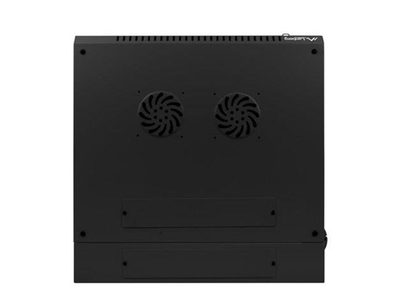 Lanberg WF02-6606-10B Rack Cabinet 19" Double Section Wall Mount 6U 600x600mm (Flat Pack)) Black