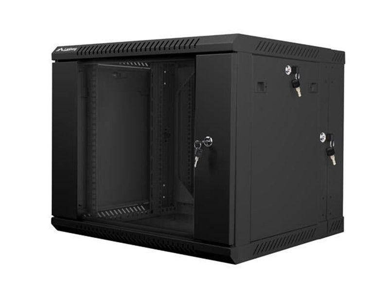 Lanberg WF02-6609-10B - 9U - Wall Mount Rack Cabinet