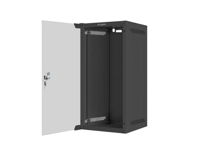 Lanberg WF10-2312-10B - 12U Wall Mount Rack Cabinet