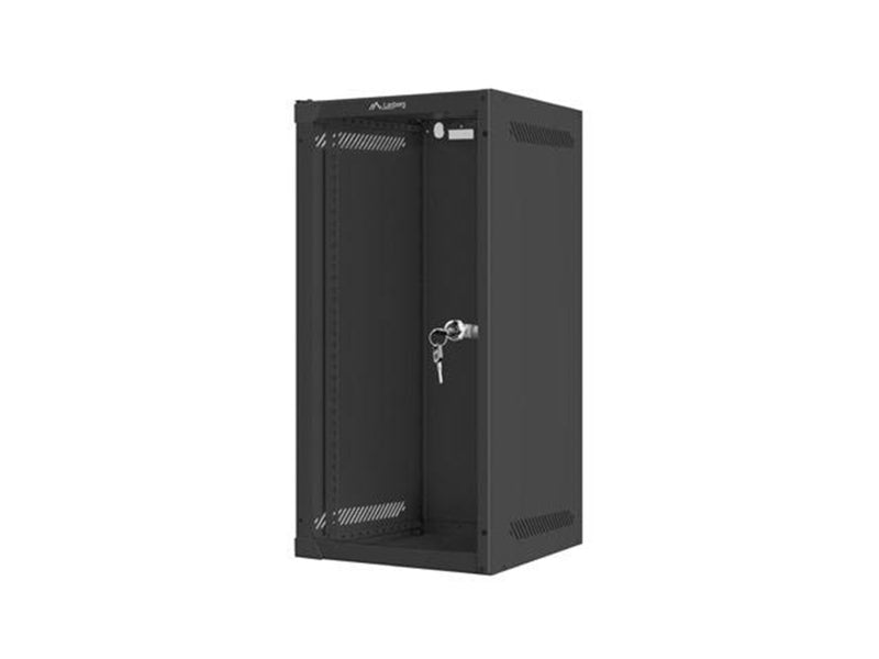 Lanberg WF10-2312-10B - 12U Wall Mount Rack Cabinet