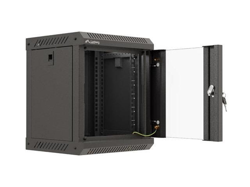 Lanberg WF11-3306-10B - 6U - Wall Mount Rack Cabinet