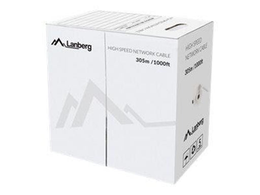Lanberg bulk cable - 305 m - orange - Orange - 305m