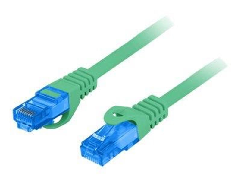 Lanberg patch cable - 0.5 m - green RAL 6024 - Blau - 0.5m