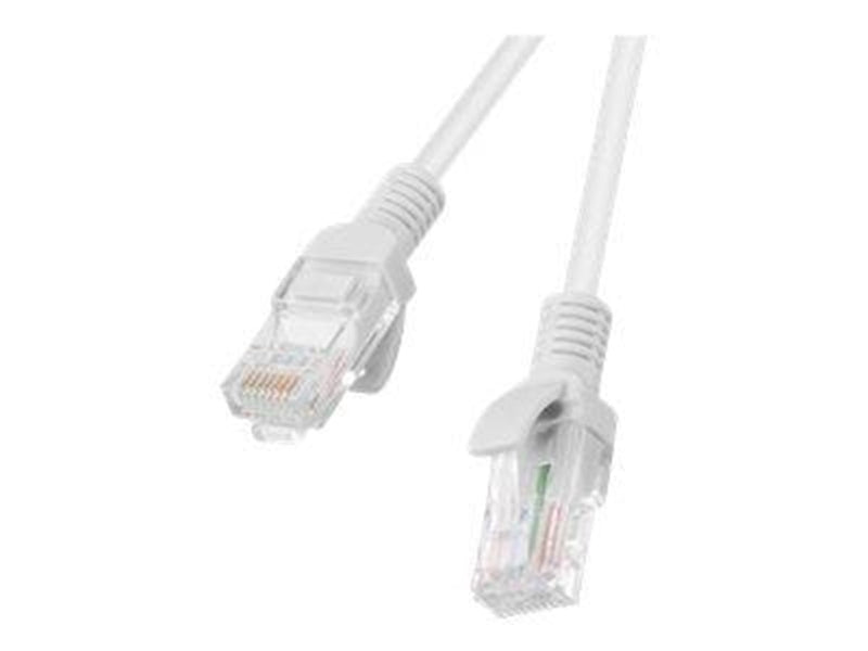 Lanberg patch cable - 1 m - RAL 7035 grey - Grau - 1m