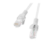 Lanberg patch cable - 15 m - grey RAL 7035 - Grau - 15m