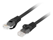 Lanberg patch cable - 2 m - black - Schwarz - 2m