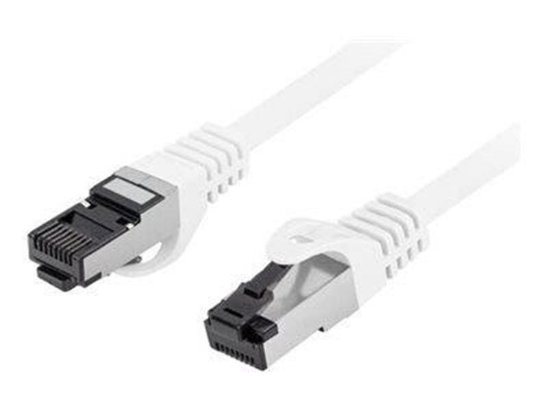Lanberg patch cable - 25 cm - white - Weiß - 0.25m