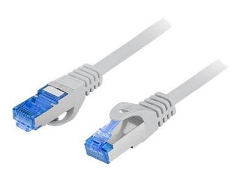 Lanberg patch cable - 3 m - grey RAL 7035 - Blau