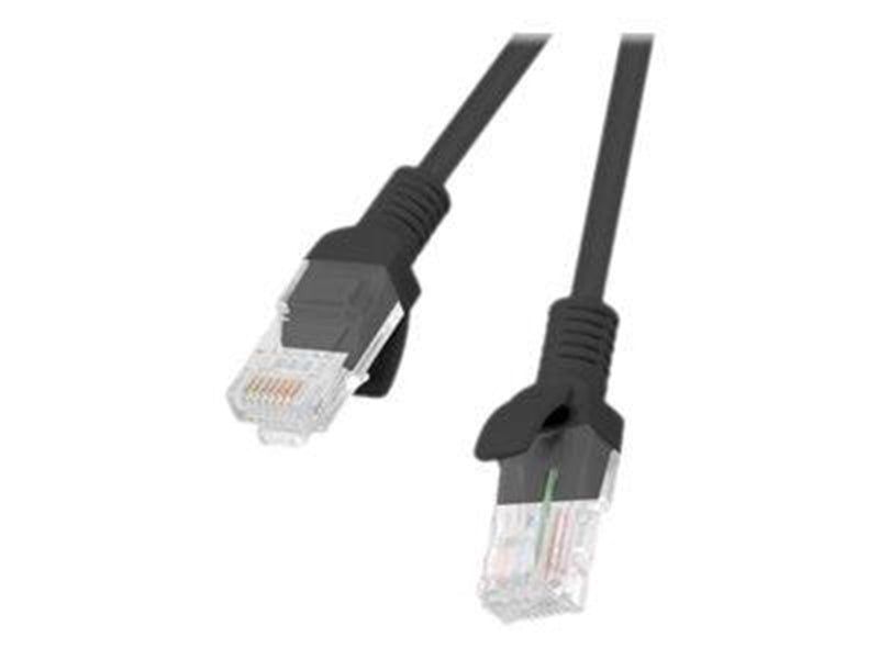 Lanberg patch cable - 5 m - RAL 9004 black - Schwarz - 5m