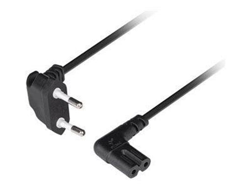 Lanberg - power cable - Europlug to power IEC 60320 C7 - 1.8 m