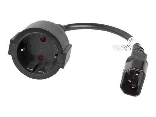 Lanberg - power cable - IEC 60320 C14 to power CEE 7/7 - 20 cm