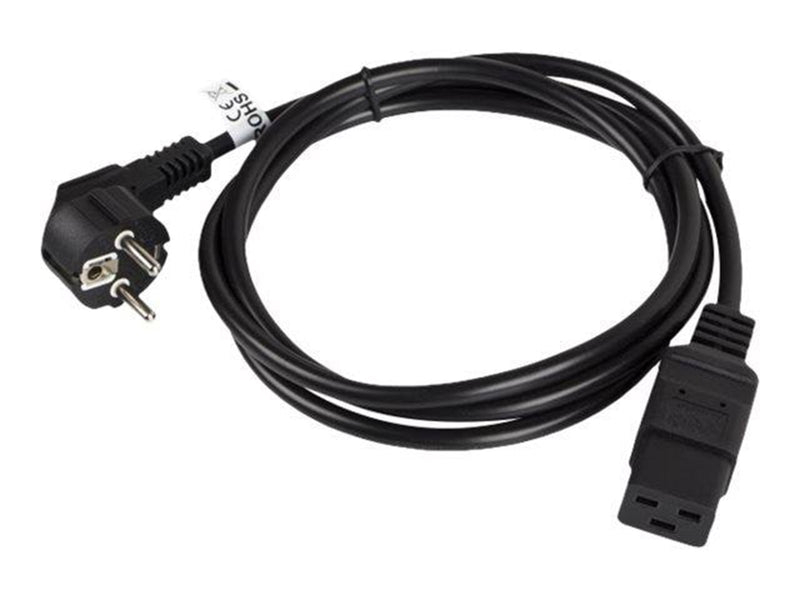 Lanberg - power cable - power CEE 7/7 to IEC 60320 C19 - 1.8 m