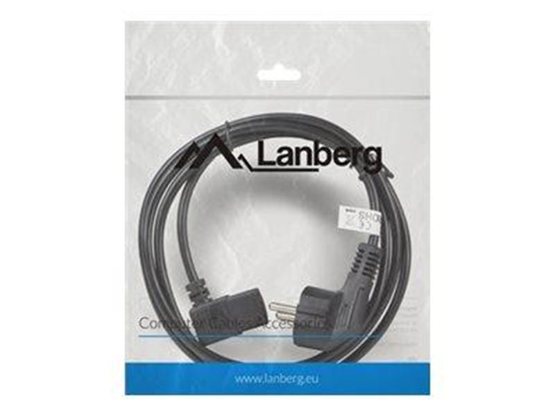 Lanberg - power cable - power CEE 7/7 to power IEC 60320 C13 - 1.8 m