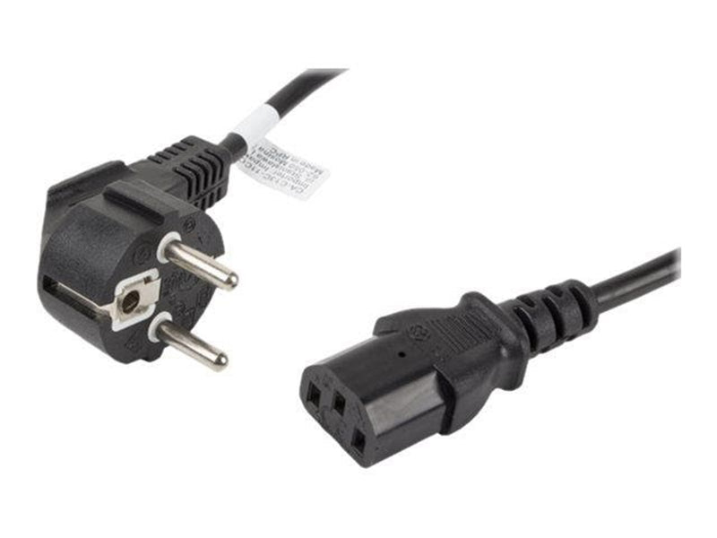 Lanberg - power cable - power CEE 7/7 to power IEC 60320 C13 - 1.8 m