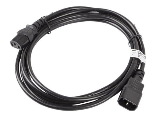 Lanberg - power extension cable - power IEC 60320 C13 to IEC 60320 C14 - 3 m