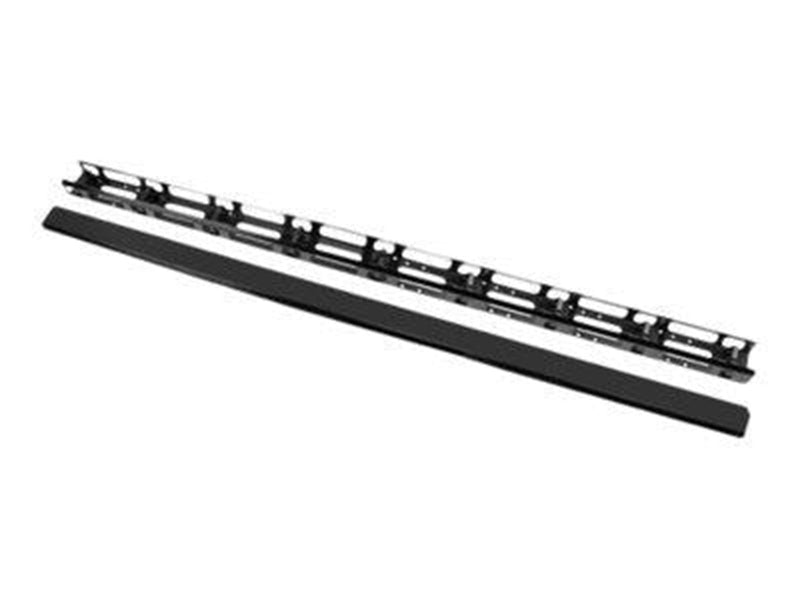 Lanberg - rack cable management panel (vertical) - 42U