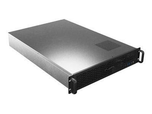 Lanberg - rack-mountable - 2U - ATX - Gehäuse - Server (Rack) - Schwarz