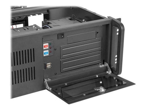Lanberg - rack-mountable - 4U - ATX - Gehäuse - Server (Rack) - Schwarz