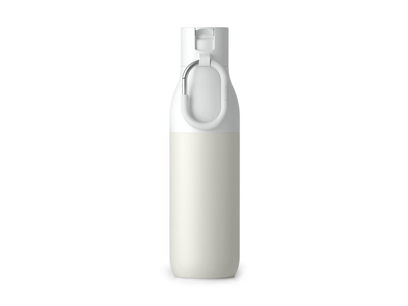 LarQ Insulated Bottle Granite White 500ml w. flip