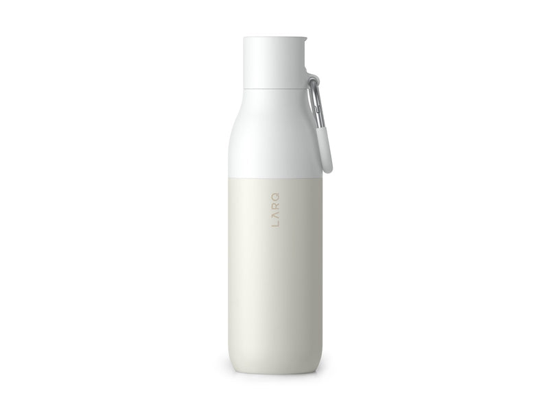 LarQ Insulated Bottle Granite White 500ml w. flip