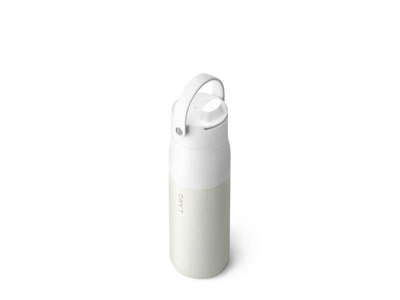 LarQ Insulated Bottle Granite White 680ml  w. Swig