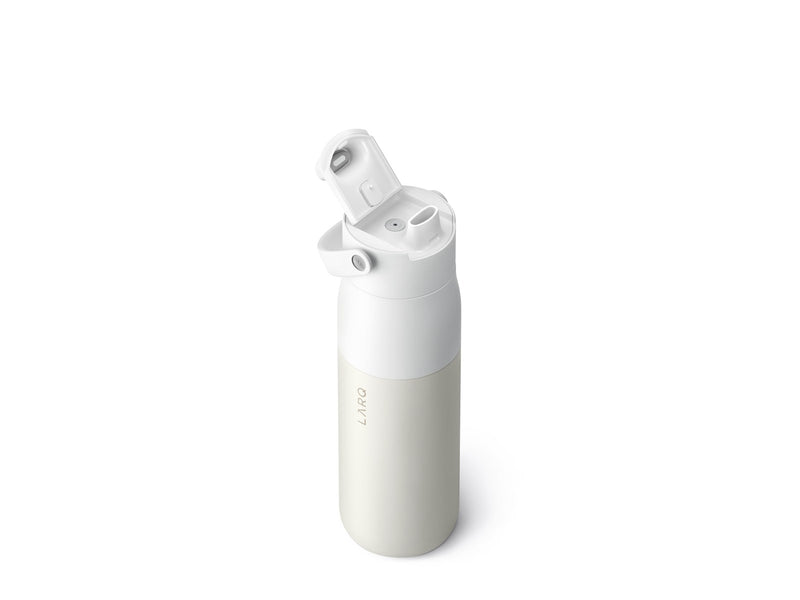 LarQ Insulated Bottle Granite White 680ml  w. Swig