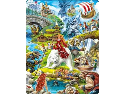 Larsen Puzzles Puzzle Folktale - 30 pieces Maxi (36.5x28.5 cm) 2D Puzzles