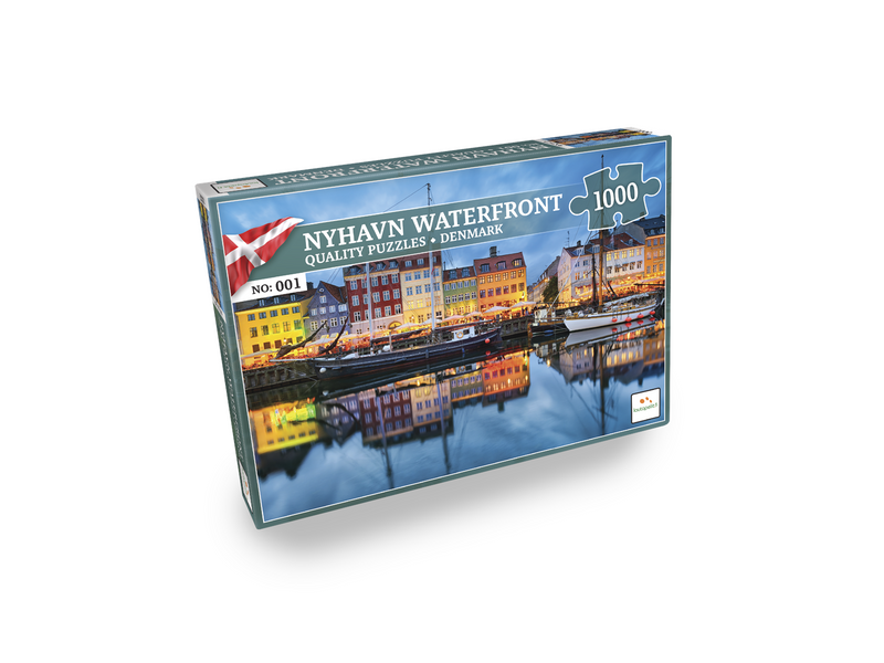 Lautapelit Nordic Quality Puzzles - DA:001 - Nyhavn Waterfron