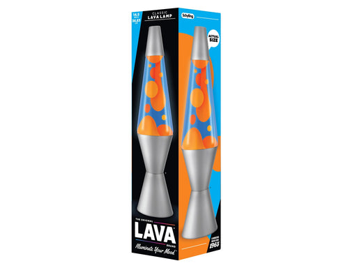 Lava Lamp Classic 37cm Orange/Blue
