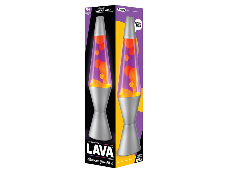 Lava Lamp Classic 37cm Orange/Purple