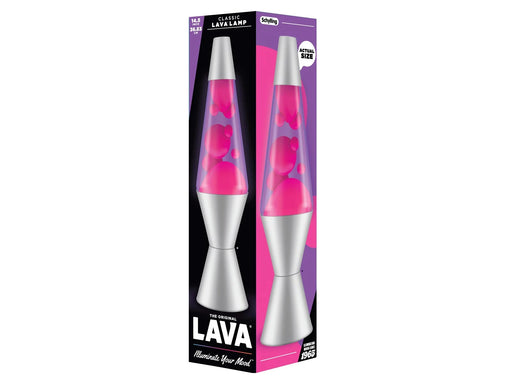 Lava Lamp Classic 37cm Pink/Purple