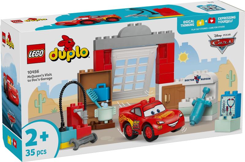 LEGO® Duplo McQueens Besuch in Docs Werkstatt