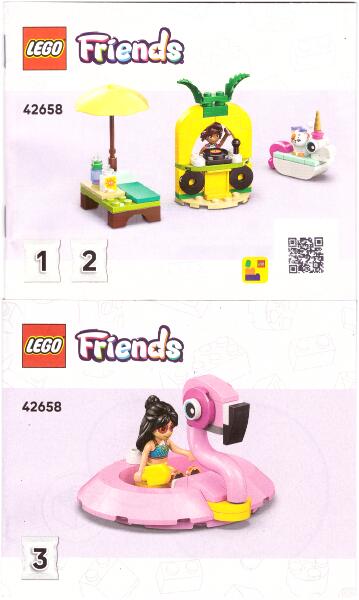 LEGO® Friends Poolparty mit Einhorn und Flamingo