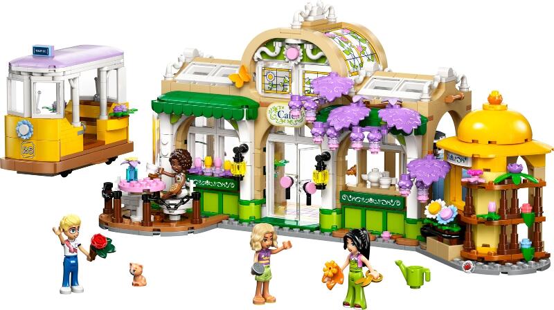 LEGO® Friends Pflanzencafé und Blumenkiosk