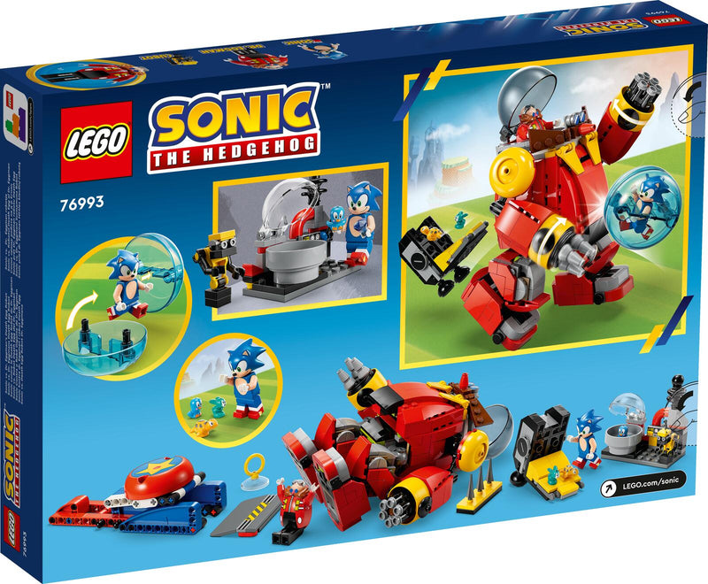 LEGO® Sonic 76993 Sonic vs. Dr. Eggmans Death Egg Robot