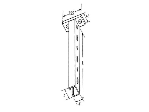 Legrand P41s1000hdg strut pendant 1000 hdg