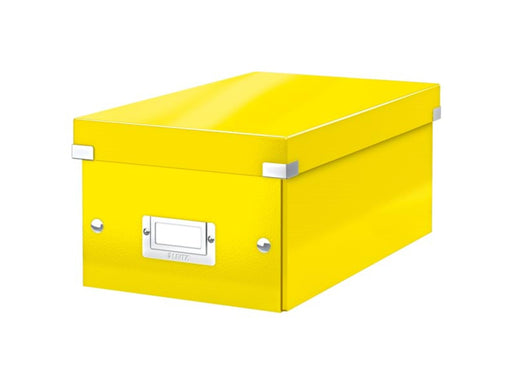 Leitz  Click & Store WOW DVD Aufbewahrungsbox Gelb