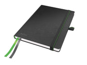 Leitz  Complete Notizbuch A5 liniert mit festem Einband Schwarz