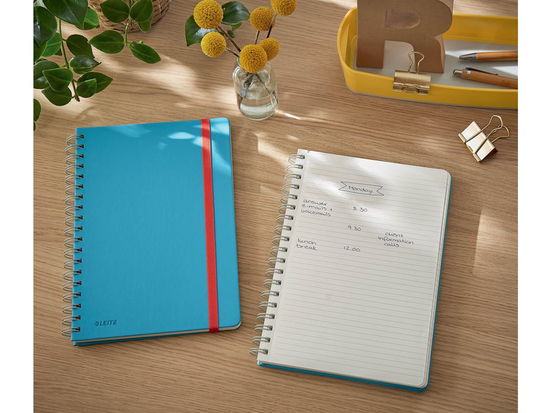 Leitz  Cosy Collegeblock B5 liniert, spiralgebunden Sanftes Blau