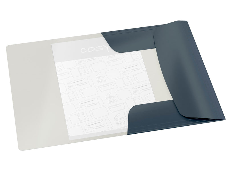 Leitz  Cosy Eckspannermappe aus Karton Samtgrau