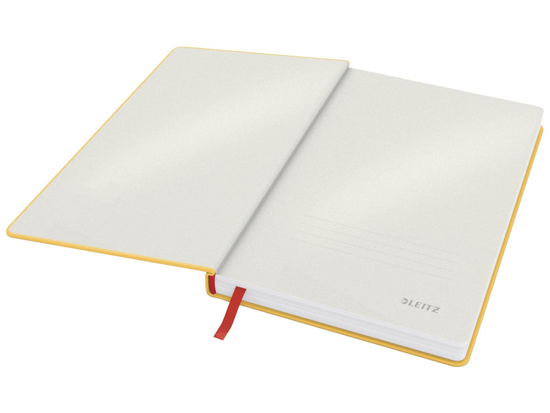 Leitz  Cosy Notizbuch A5 kariert, Hardcover Warmes Gelb