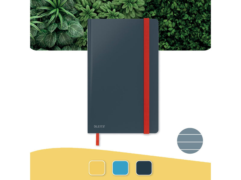 Leitz  Cosy Notizbuch A5 liniert, Hardcover Samtgrau