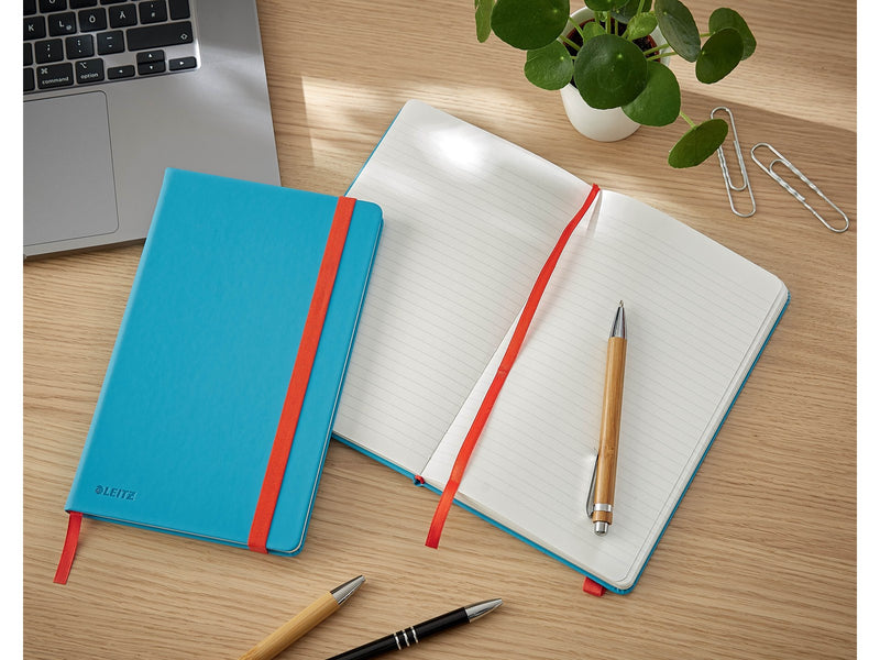 Leitz  Cosy Notizbuch A5 liniert, Hardcover Sanftes Blau