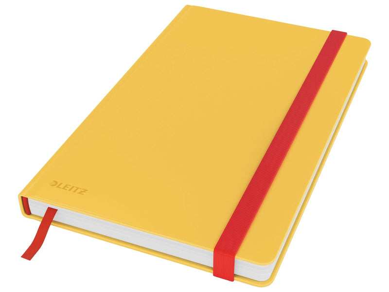 Leitz  Cosy Notizbuch A5 liniert, Hardcover Warmes Gelb