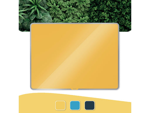 Leitz  Cosy Whiteboard aus Glas 60 x 80 cm Warmes Gelb