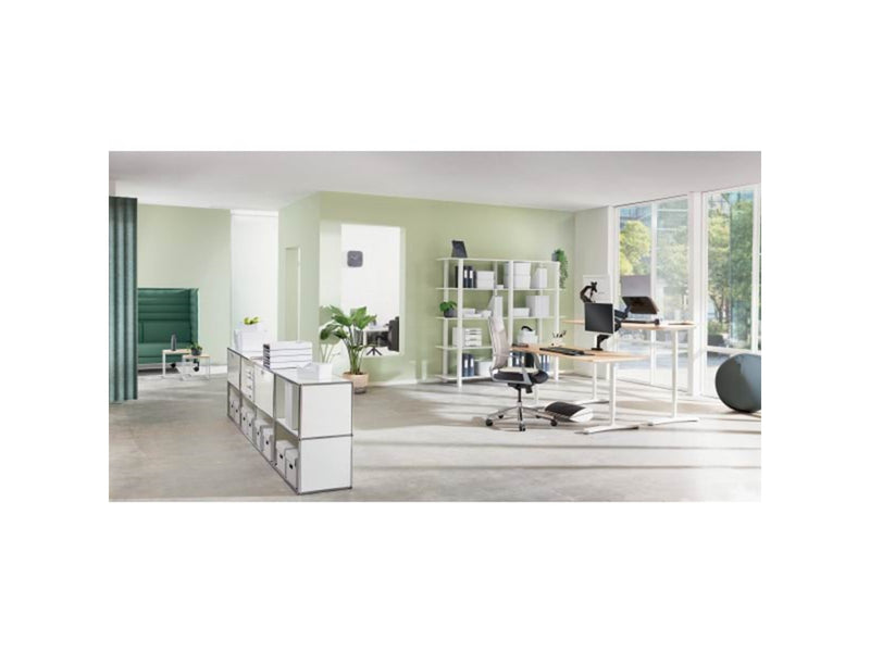 Leitz  Ergo Active Sitzball mit Anti-Wegroll-Design, 65cm Dunkelgrau