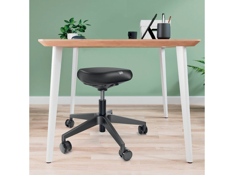 Leitz  Ergo Active Sitzhocker mit Rollen und Komfortsitz