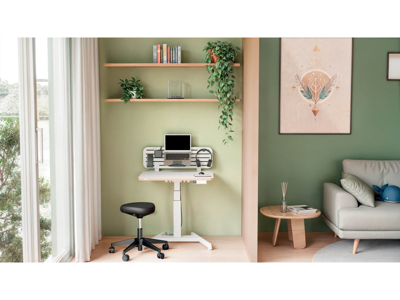 Leitz  Ergo Active Sitzhocker mit Rollen und Komfortsitz